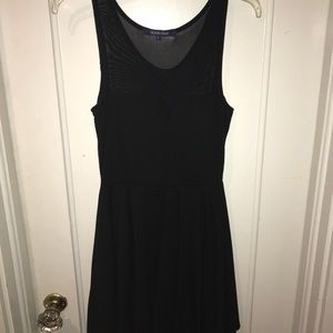 Black mesh dress